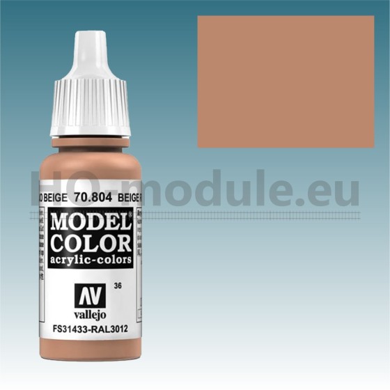 Vallejo Model Color 70804 – Beige Red