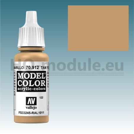 Vallejo Model Color 70912 – Tan Yellow