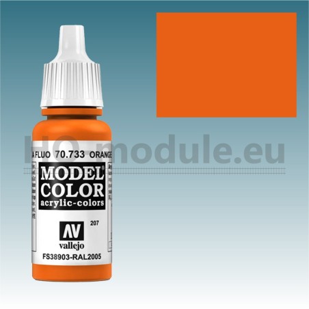 Vallejo Model Color 70733 – Fluorescent Orange