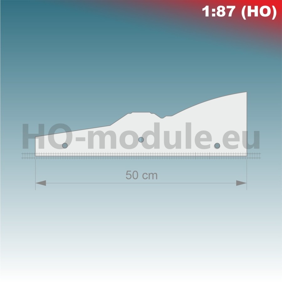 Fremo Modulendprofil B02 – Profilkopfstück