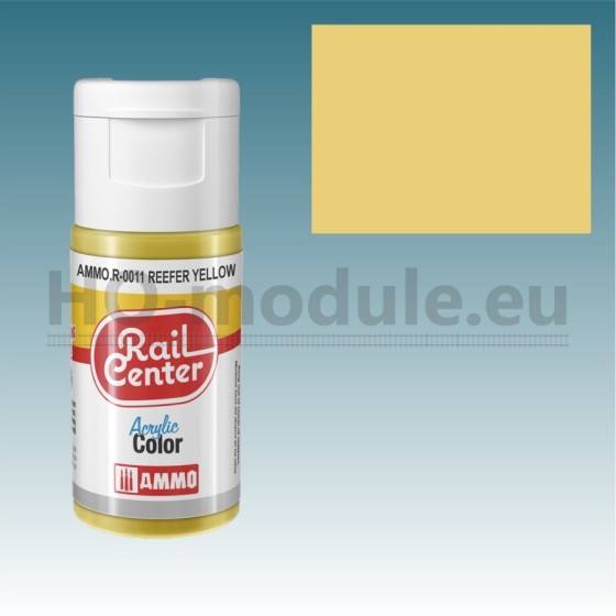 RAIL CENTER Reefer Yellow