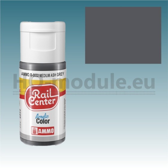 RAIL CENTER Medium Ash Grey