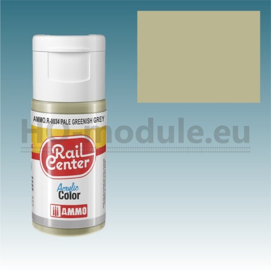 RAIL CENTER Pale Greenish Grey