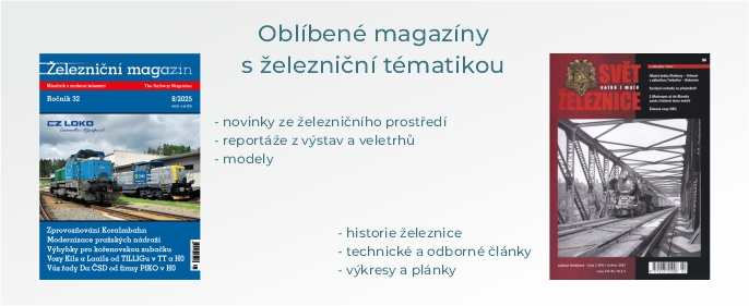 Časopisy a magazíny s železniční tématikou